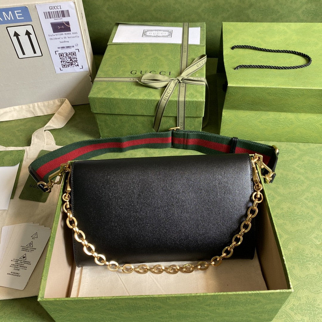 Gucci Horsebit 1955 Small Bag 26cm Black