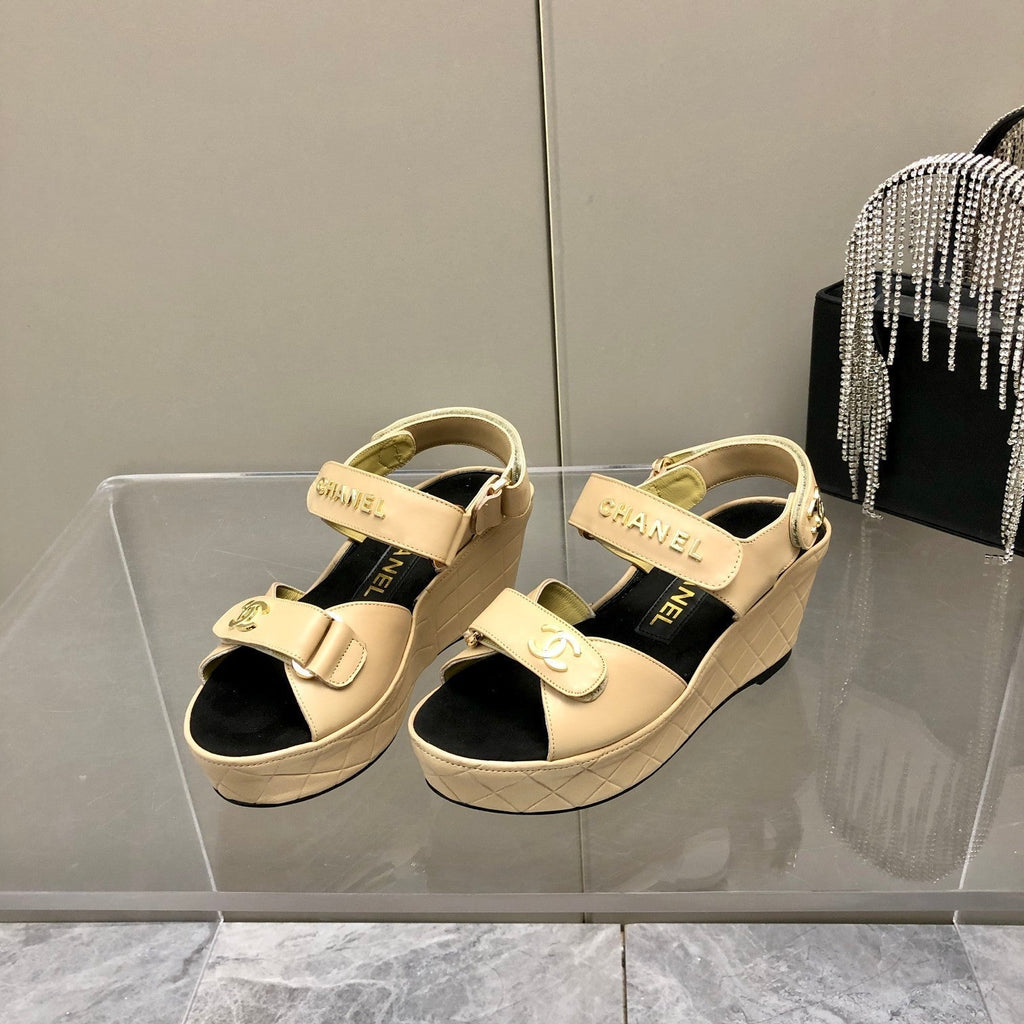 Chanel Sandals Cream