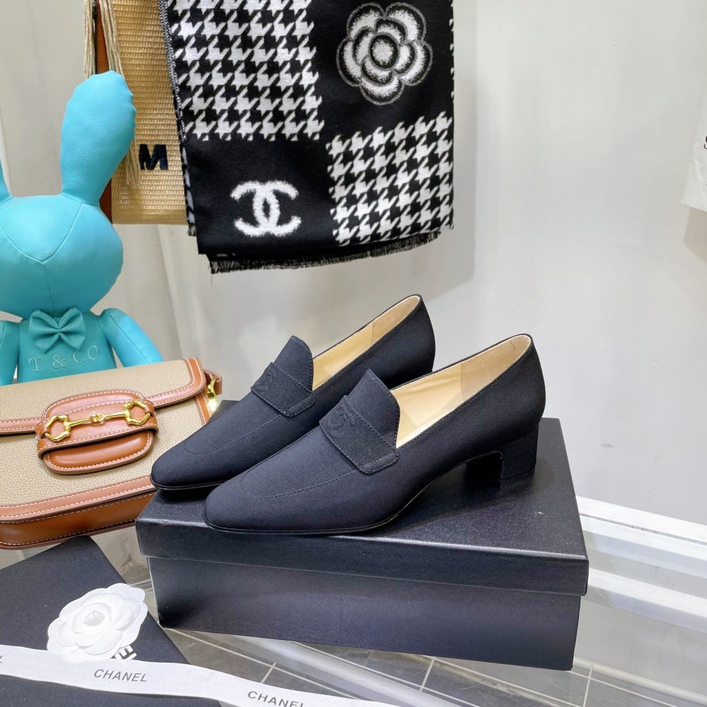 Chanel Loafers Black