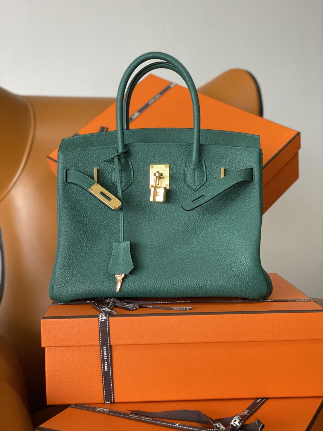 Hermes Birkin 30 Nata Swift Silver Hardware
