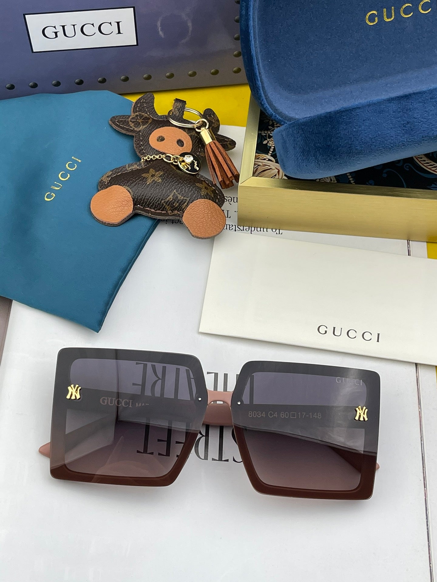 Gucci Square Frame Sunglasses