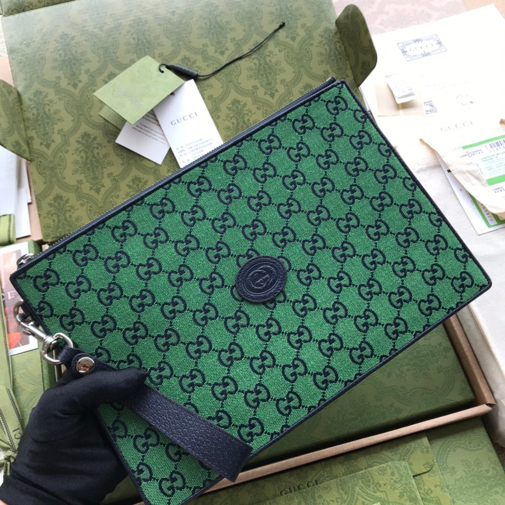 Gucci Pouch 30cm Green