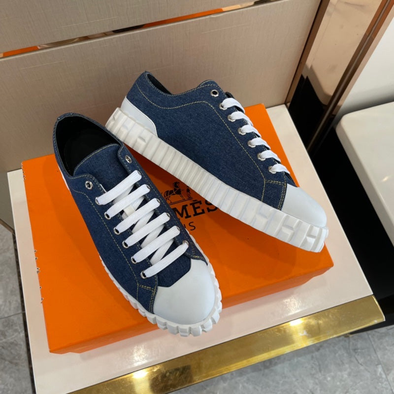 Hermes Climb Sneaker Low Top Blue