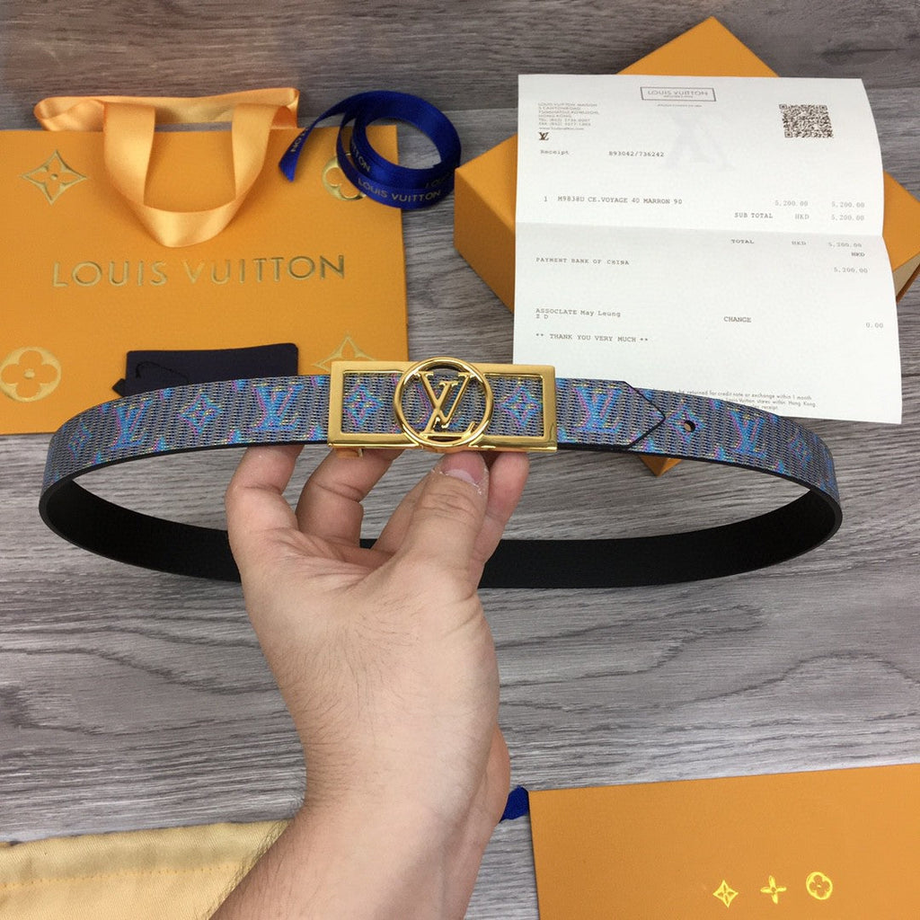 Louis Vuitton Dauphine Belt Black