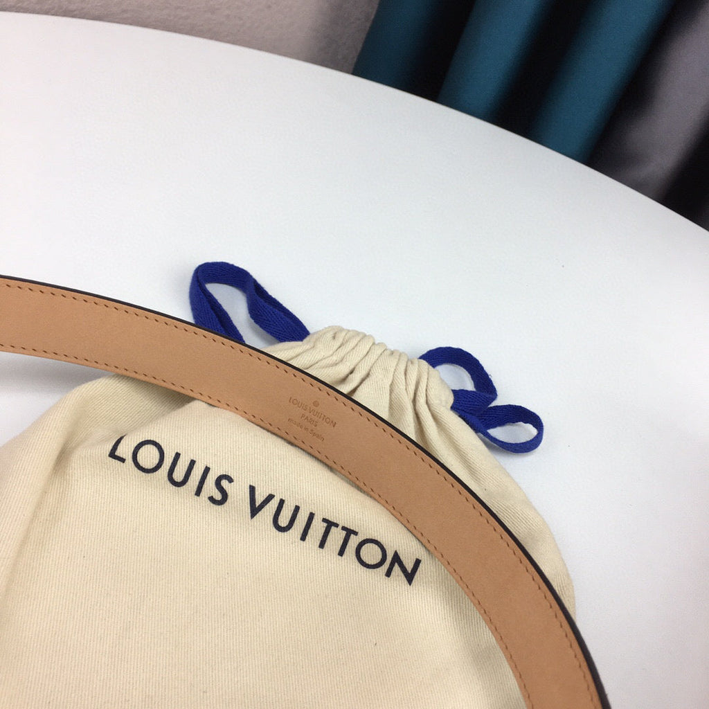 Louis Vuitton Mini Belt Brown