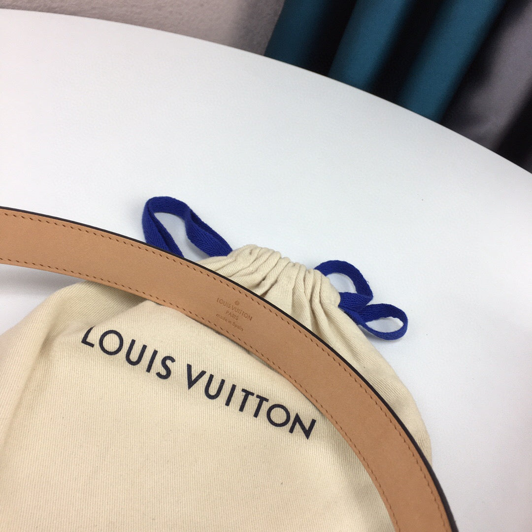 Louis Vuitton Mini Belt Brown