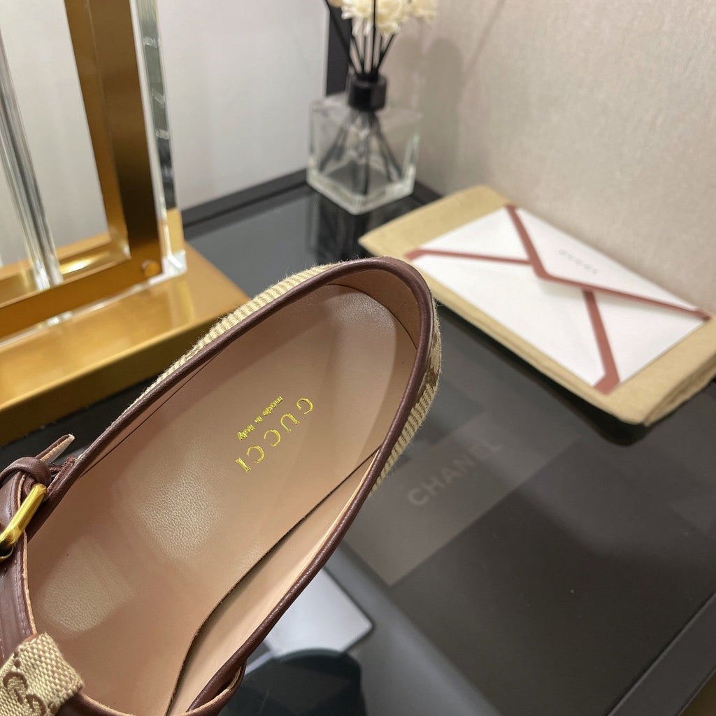 Gucci Jordaan Loafer Brown