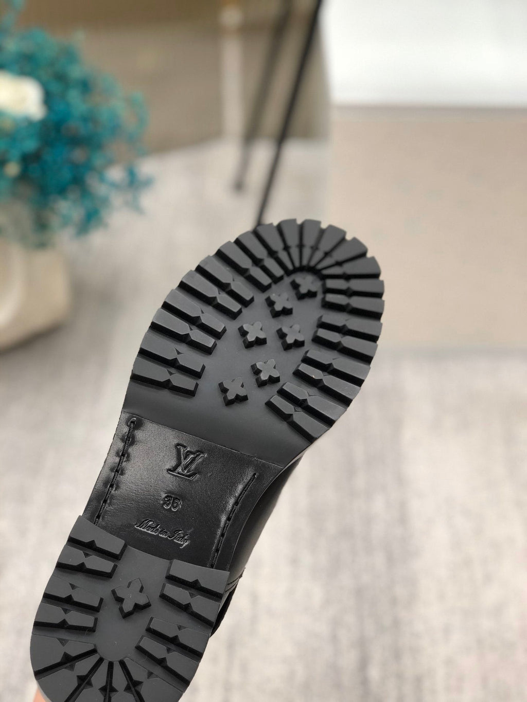 Louis Vuitton Discovery Flat Ankle Boot Black