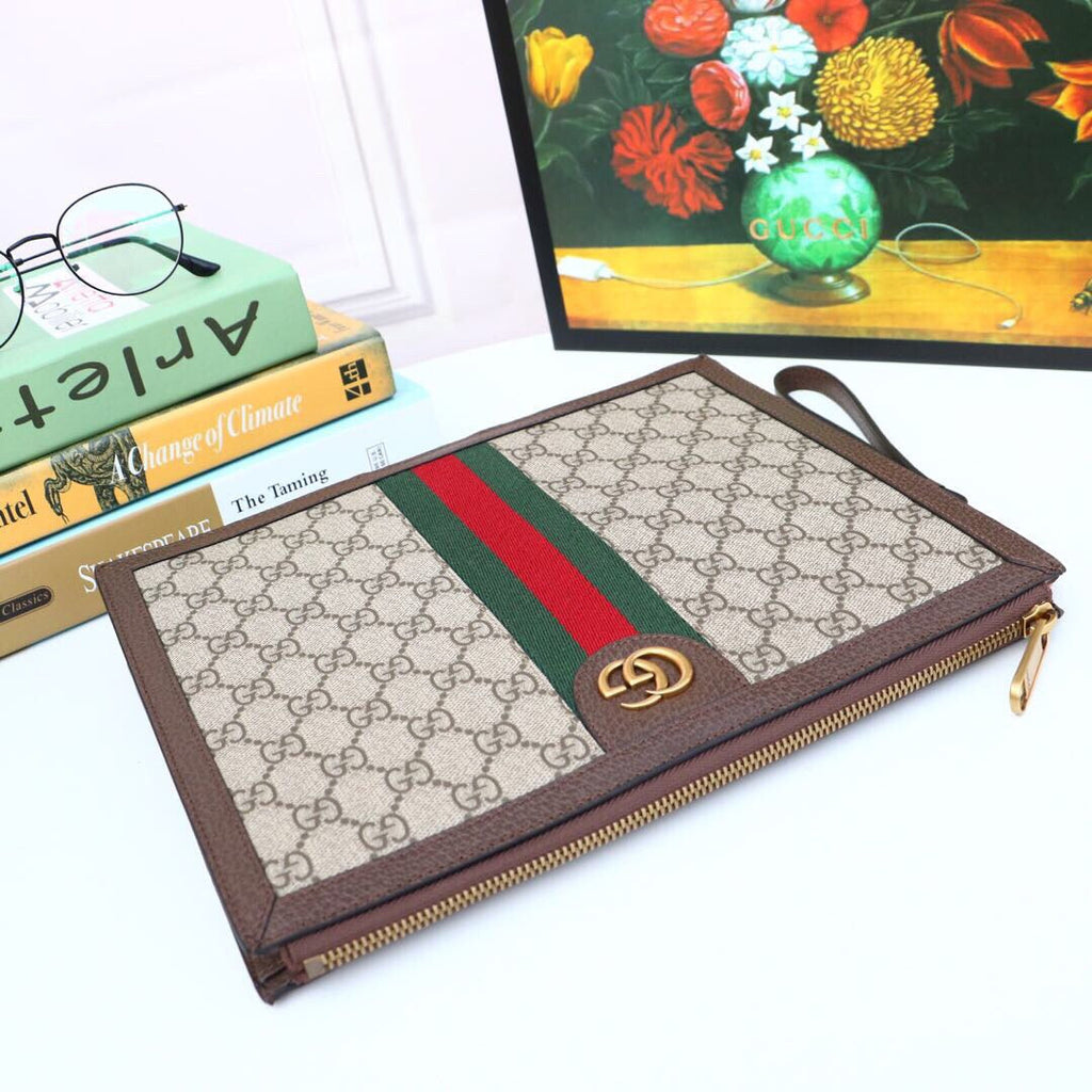 Gucci Ophidia Pouch With Web