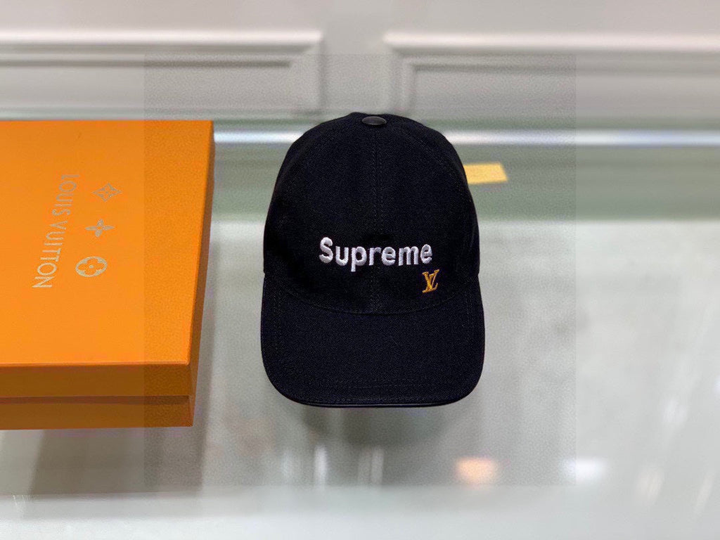 Louis Vuitton Get Ready Supreme Cap Black