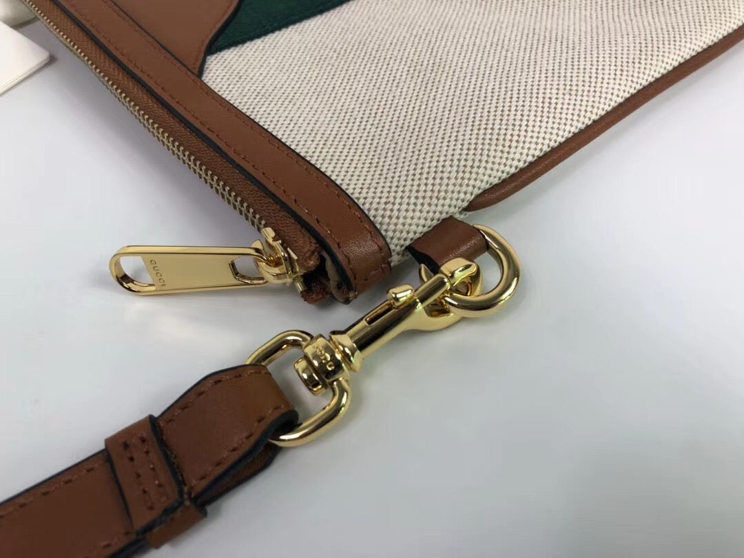 Gucci Vintage Canvas Pouch 29cm