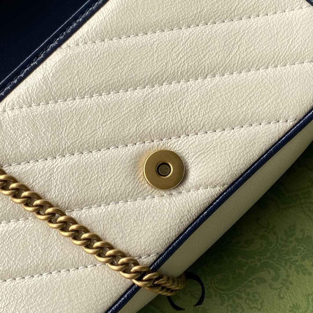 Gucci Marmont Super Mini Bag 17cm White