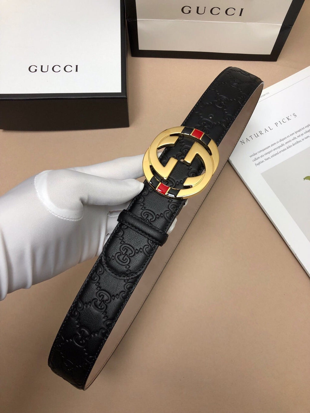 Gucci Marmont Reversible Belt