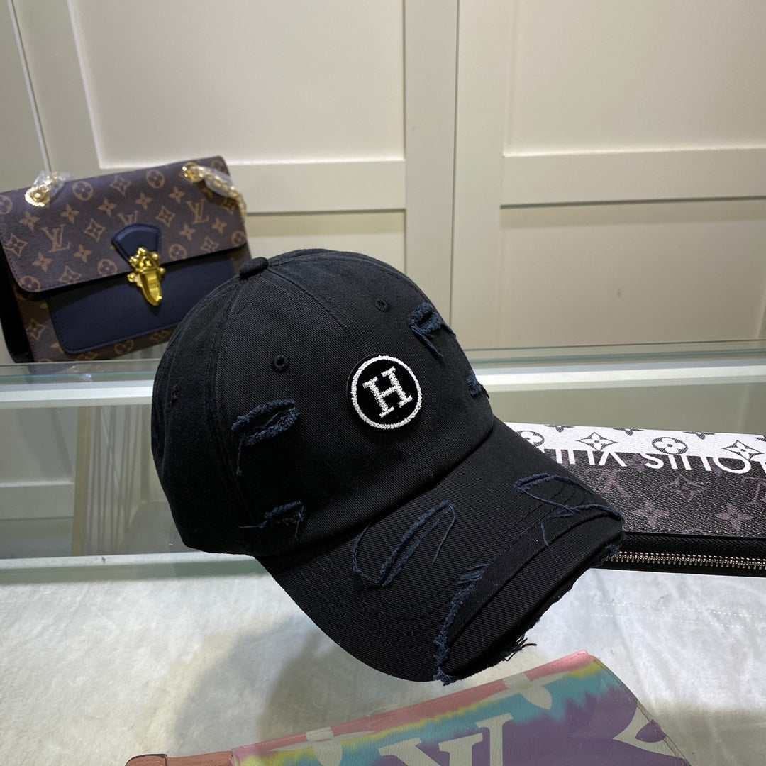 Hermes Davis H Primavera Cap Black