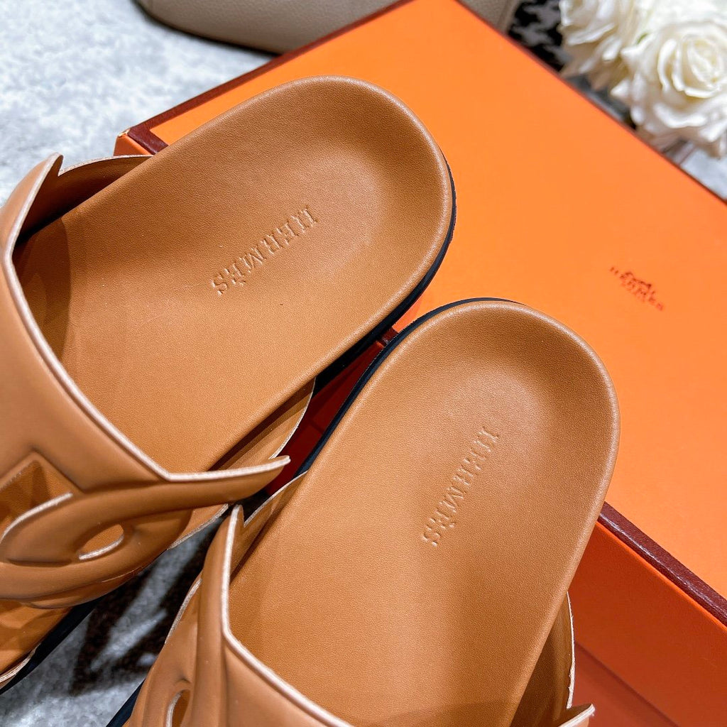 Hermes Extra Sandal Brown