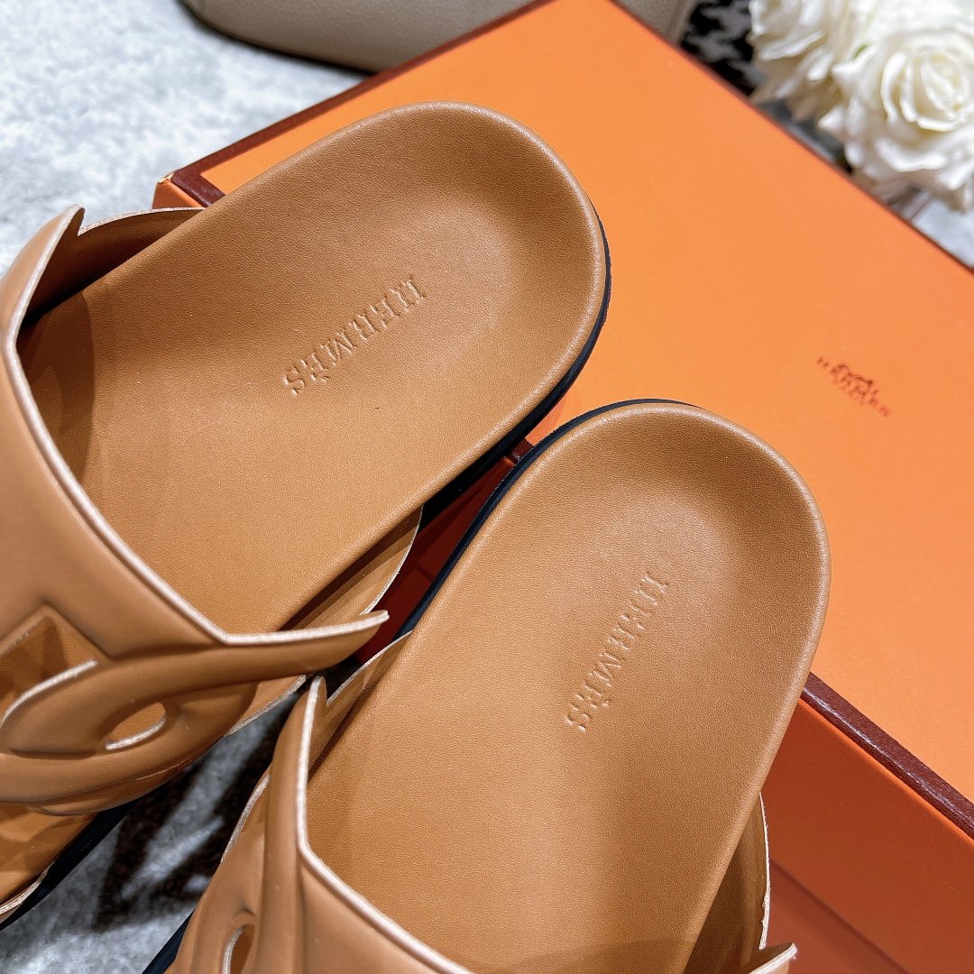 Hermes Extra Sandal Brown