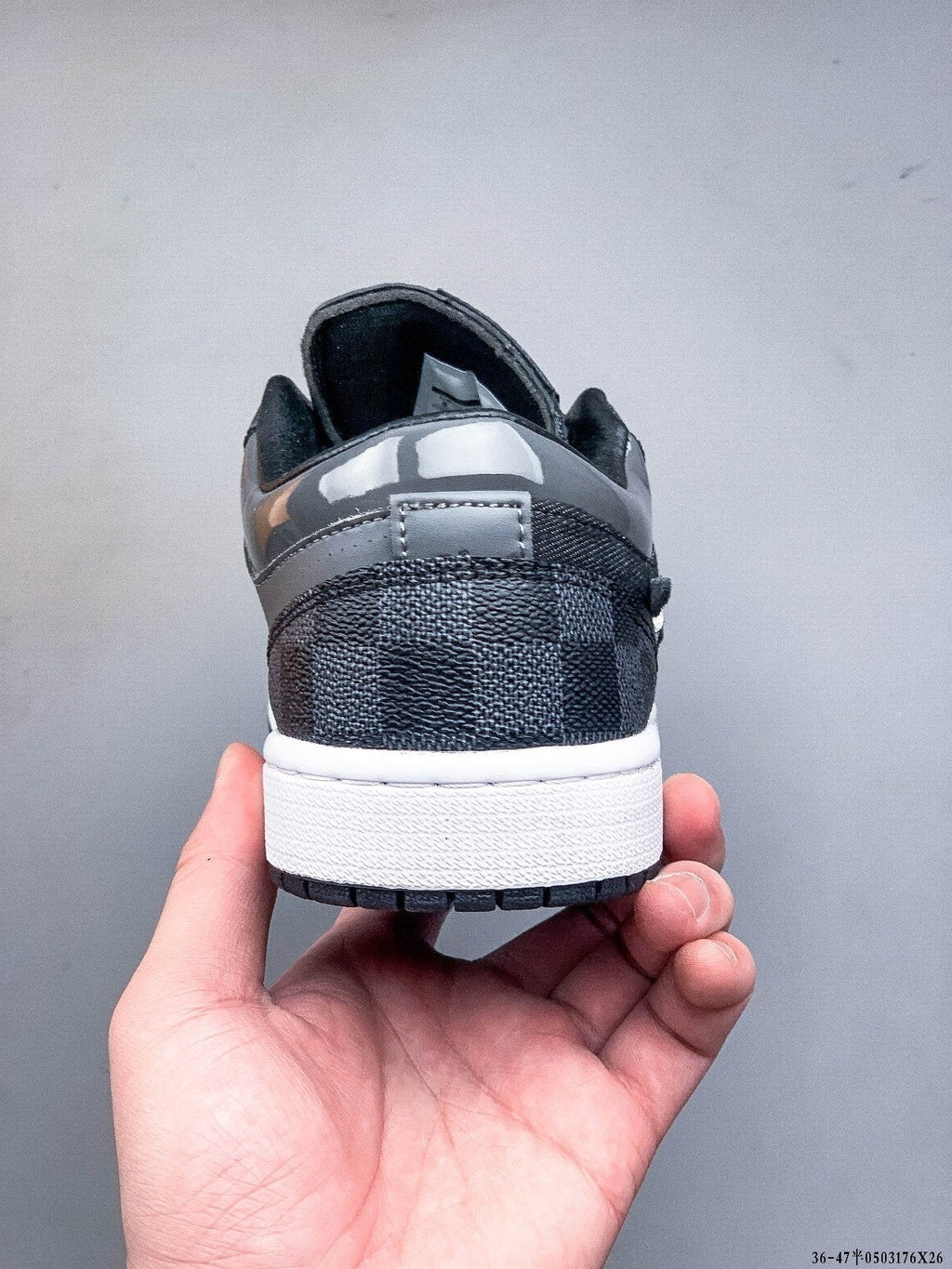 Louis Vuitton and Nike Air Force 1