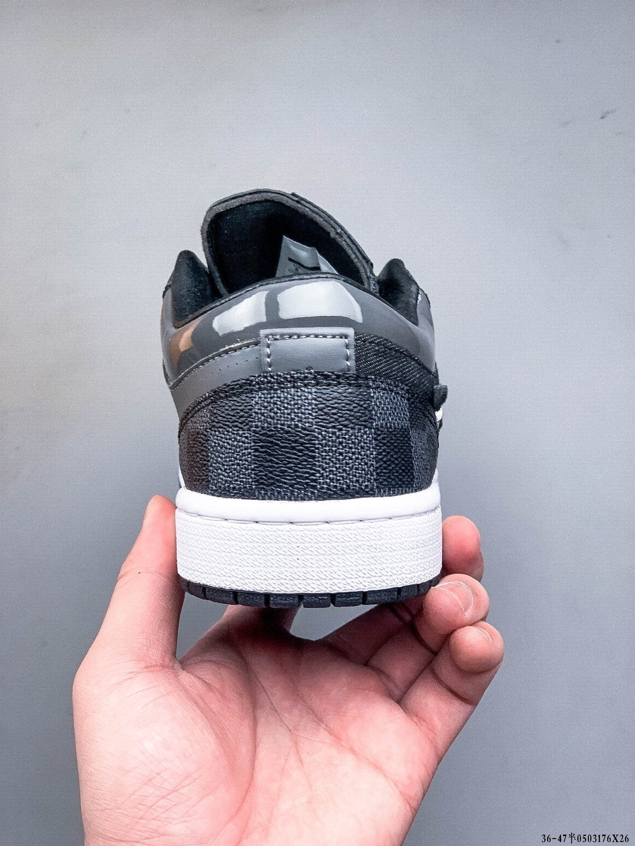 Louis Vuitton and Nike Air Force 1