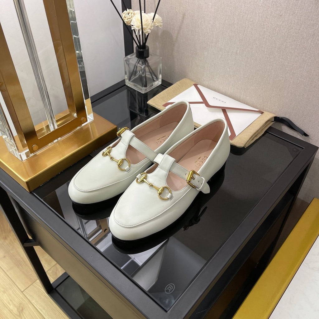 Gucci Jordaan Loafer White