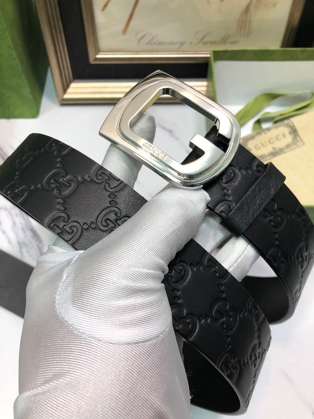 Gucci Marmont Reversible Belt