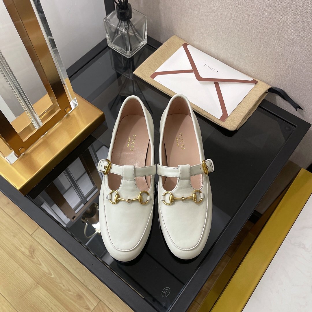 Gucci Jordaan Loafer White
