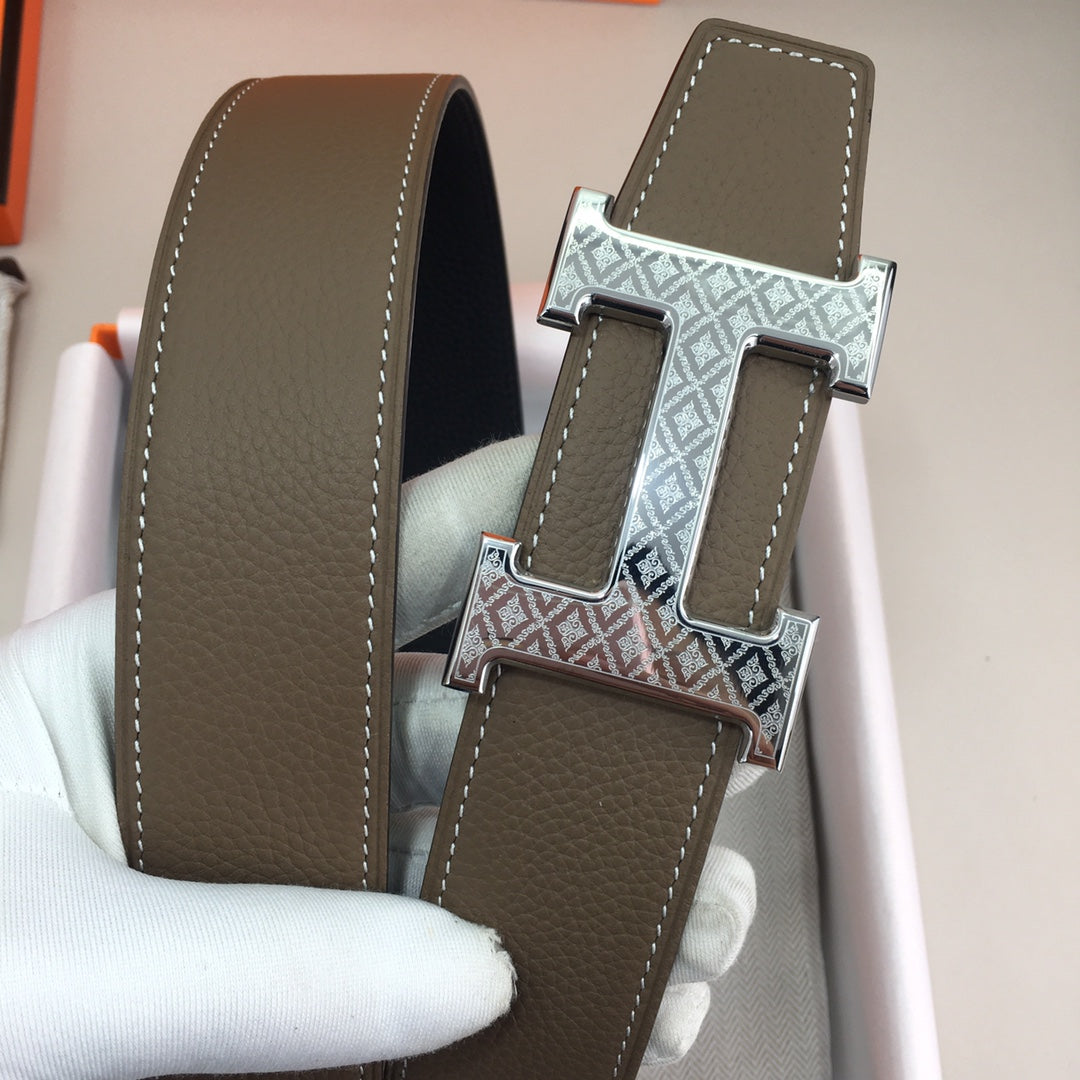 Hermes Quizz Touareg Belt Buckle Reversible