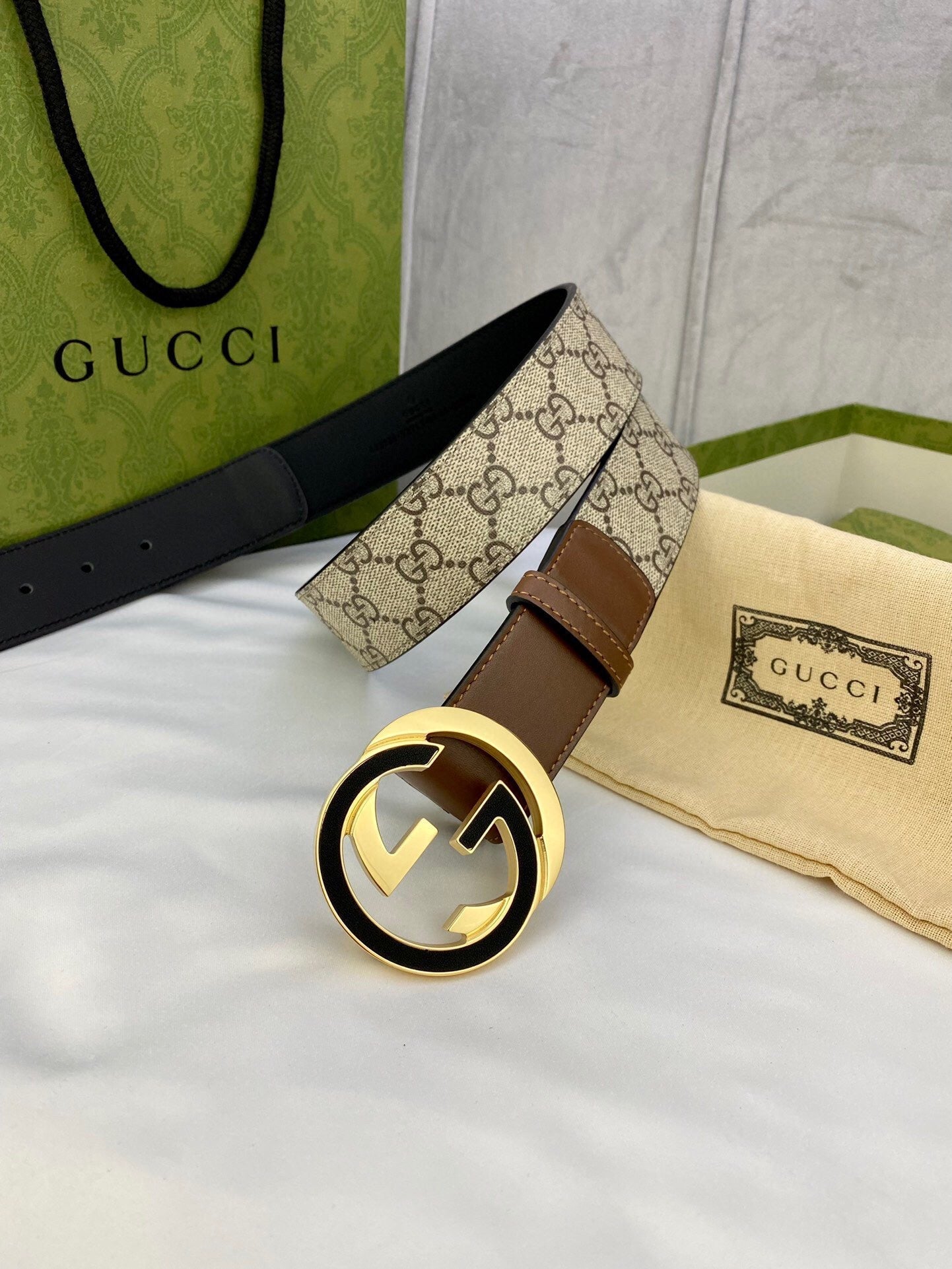 Gucci Marmont Reversible Belt