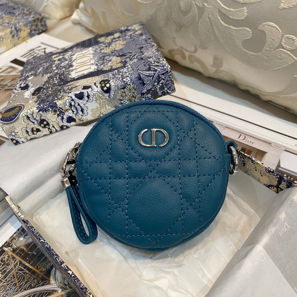 Christian Dior Blue Clutch 9cm