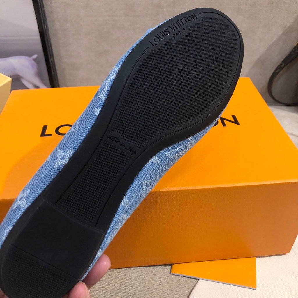Louis Vuitton Gloria Flat Loafer Blue