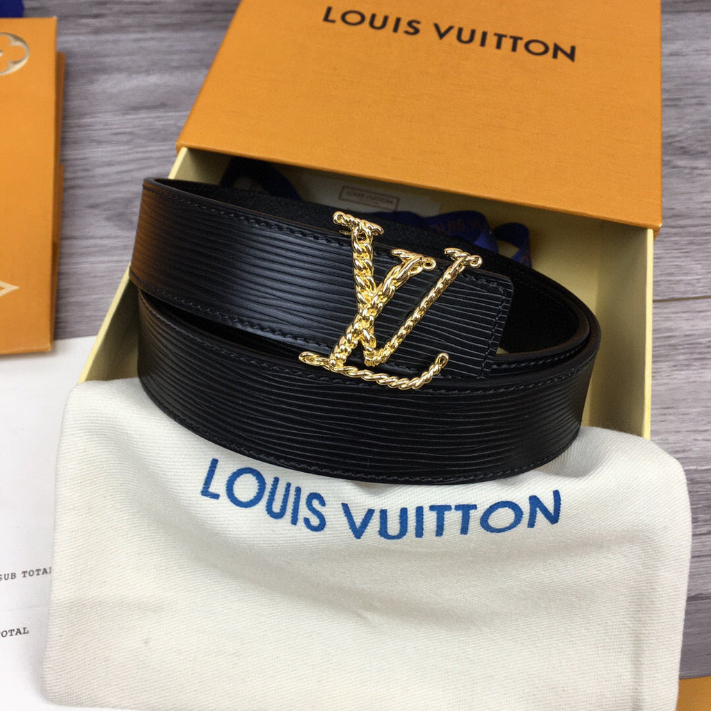 Louis Vuitton Malletier Belt Black