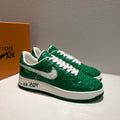 Louis Vuitton x Off-White x Nike Air Force 1 Green