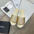 Chanel Sandals Gold
