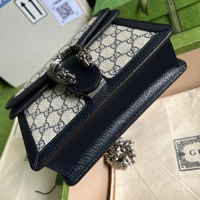 Gucci Dionysus Small Shoulder Bag 20cm Beige