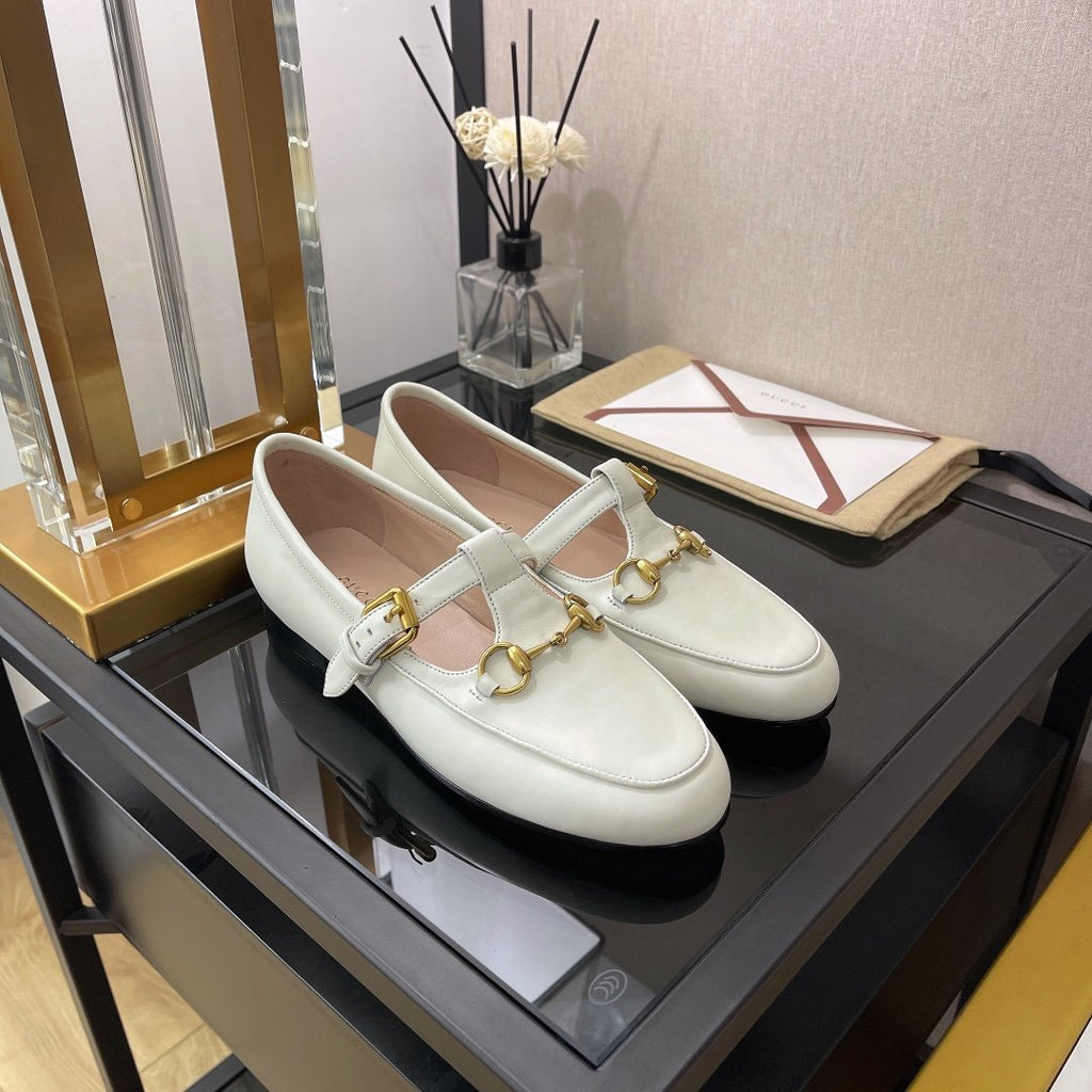 Gucci Jordaan Loafer White