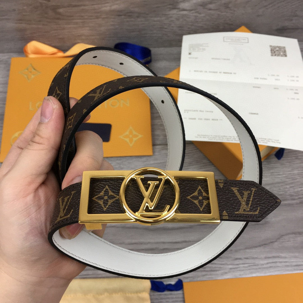 Louis Vuitton Reversiable Belt Black