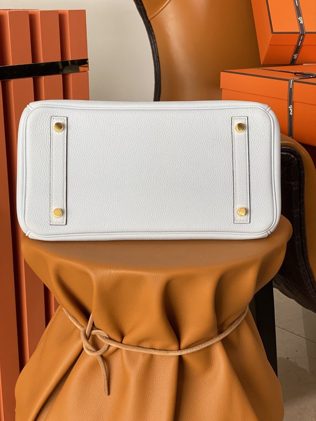 Hermes Birkin 30 Nata Swift Gold Hardware