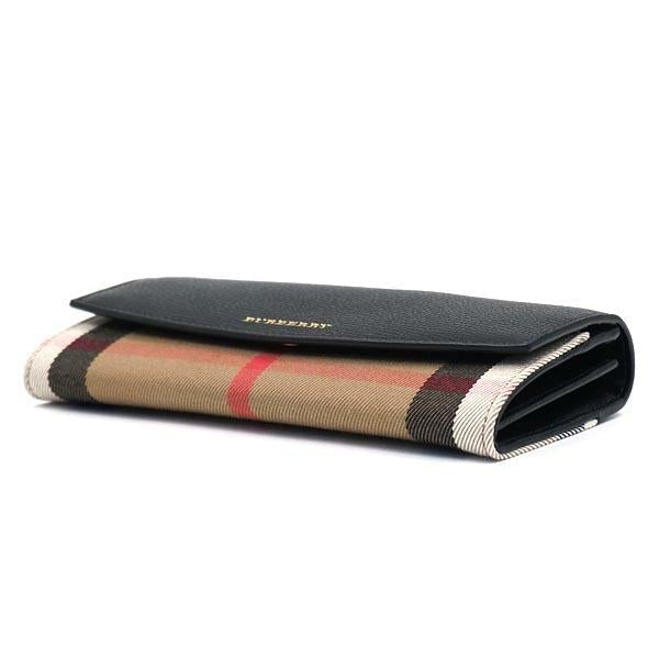 Porter House Check Wallet Black
