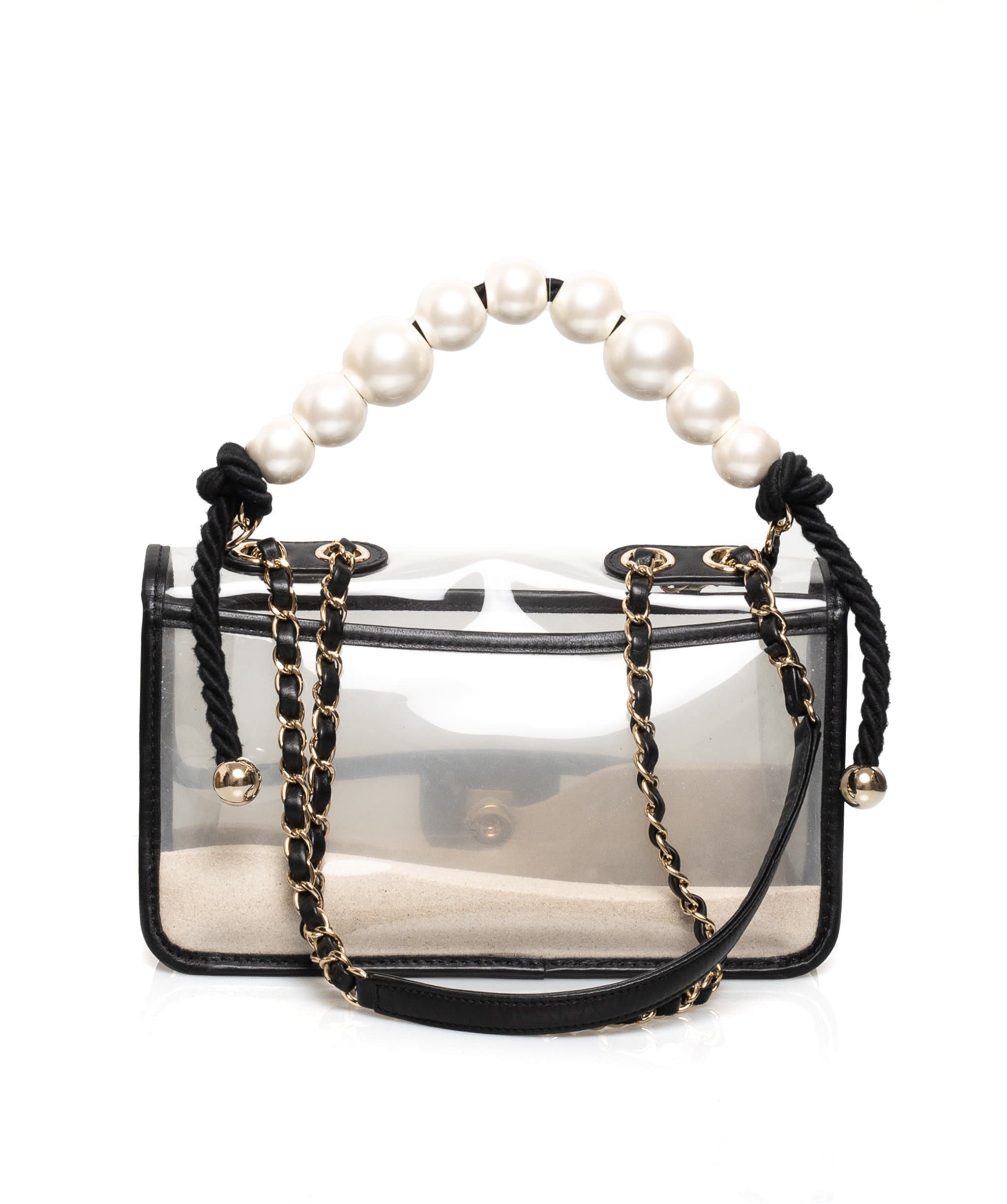 Chanel Sand By the Sea Limited Edition Flap with Gold Hardware - ASL1535 - Cap N Wrap