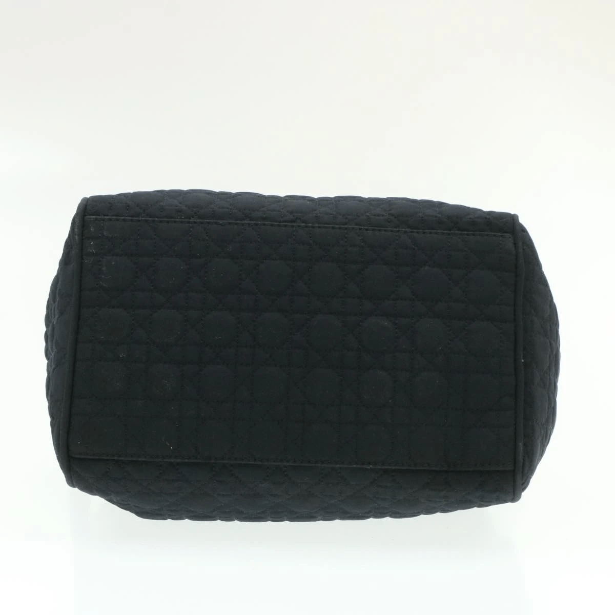 CHRISTIAN DIOR Cannage Hand Bag Black Nylon - Cap N Wrap