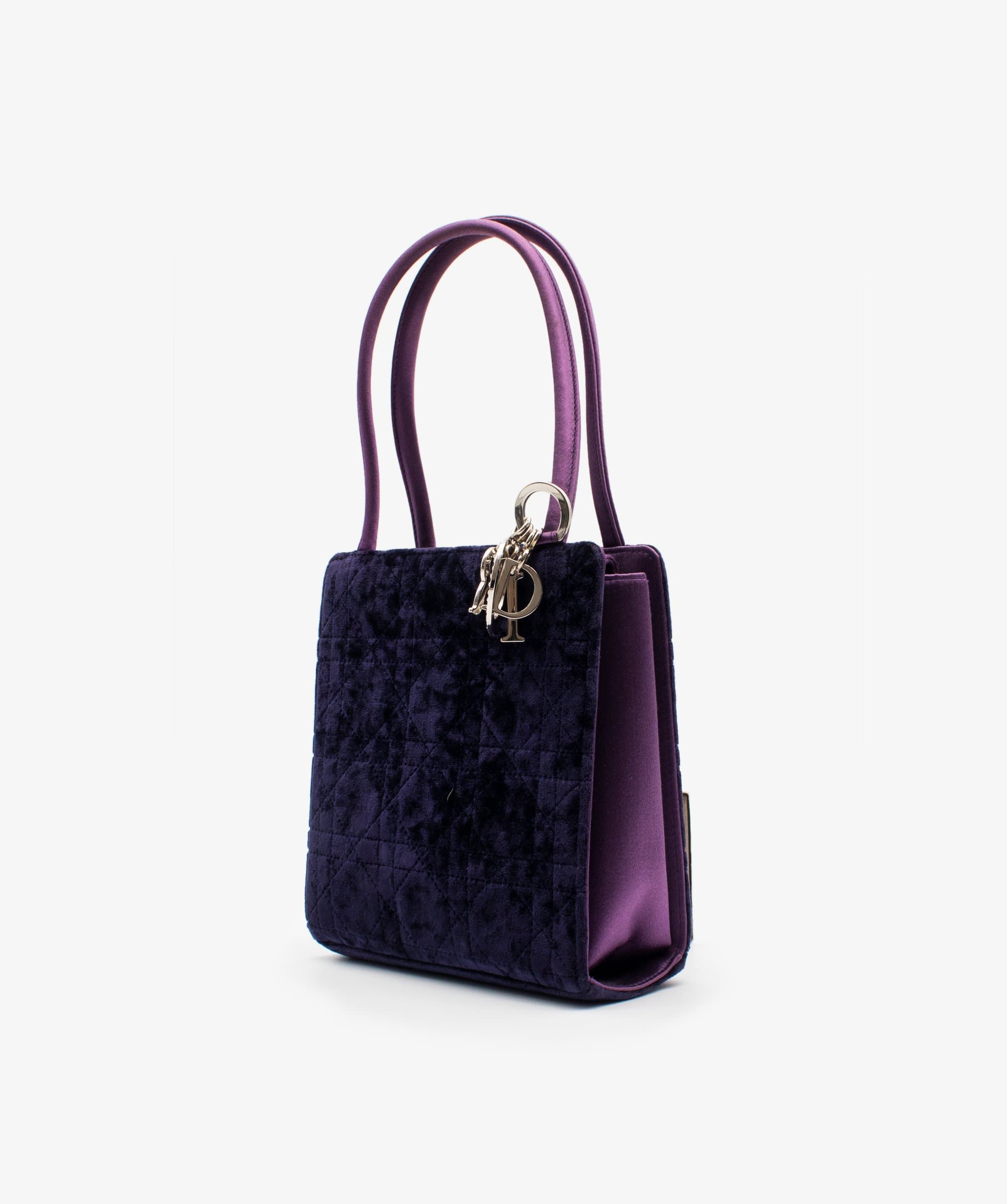 Christian Dior Cannage Velvet Handbag - Cap N Wrap