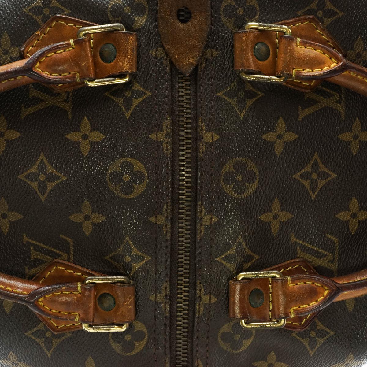 Louis Vuitton Speedy 30 Satchel Bag