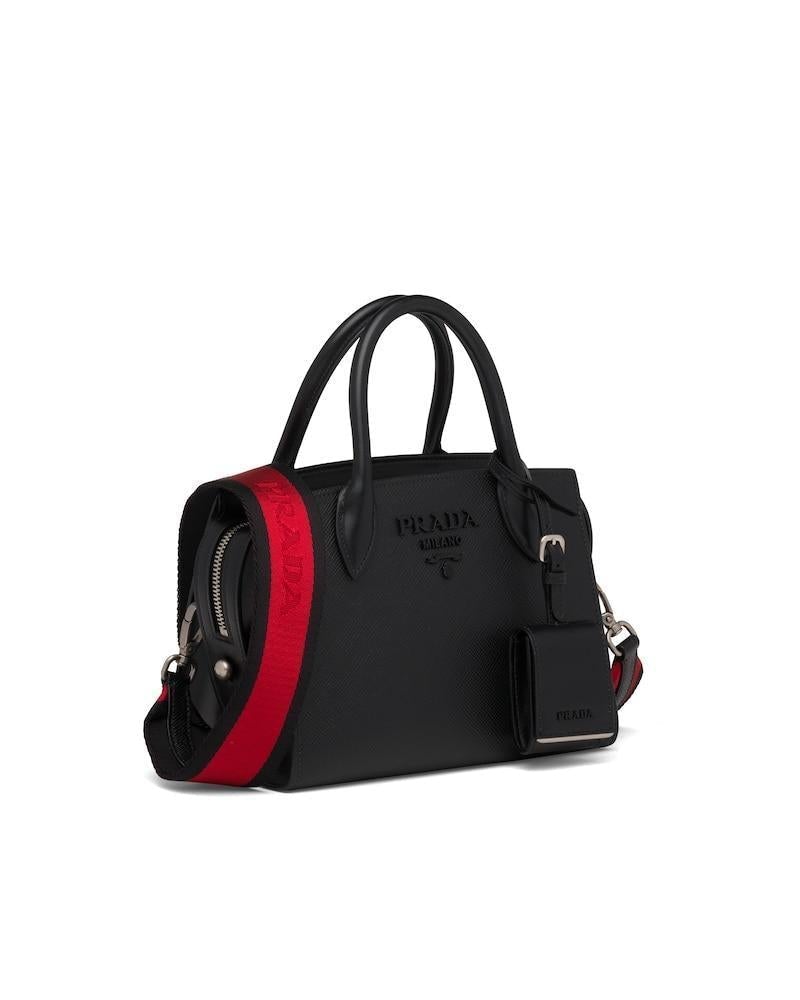 Saffiano Leather Prada Monochrome Bag
