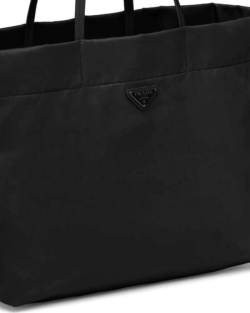 Prada Re-nylon and Saffiano Leather Tote Bag