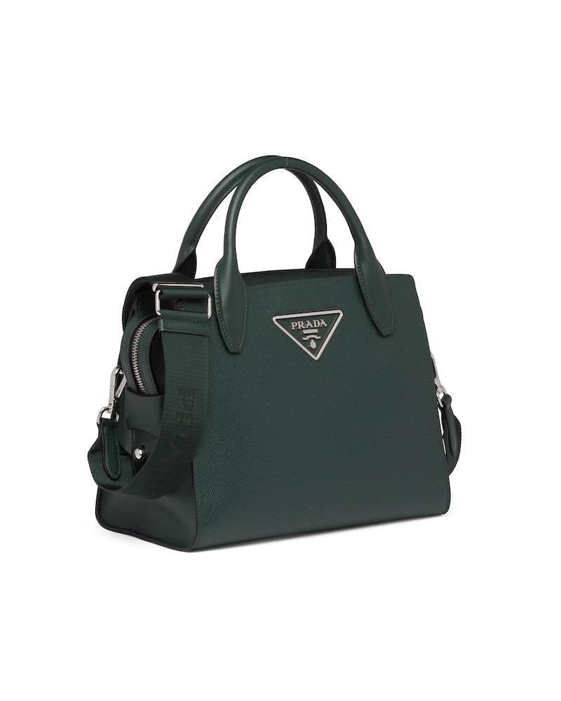 Medium Saffiano Leather Bag
