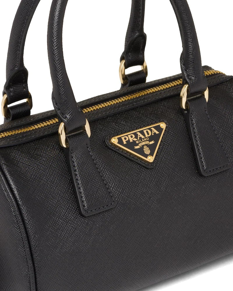 Saffiano Leather Top-handle Bag