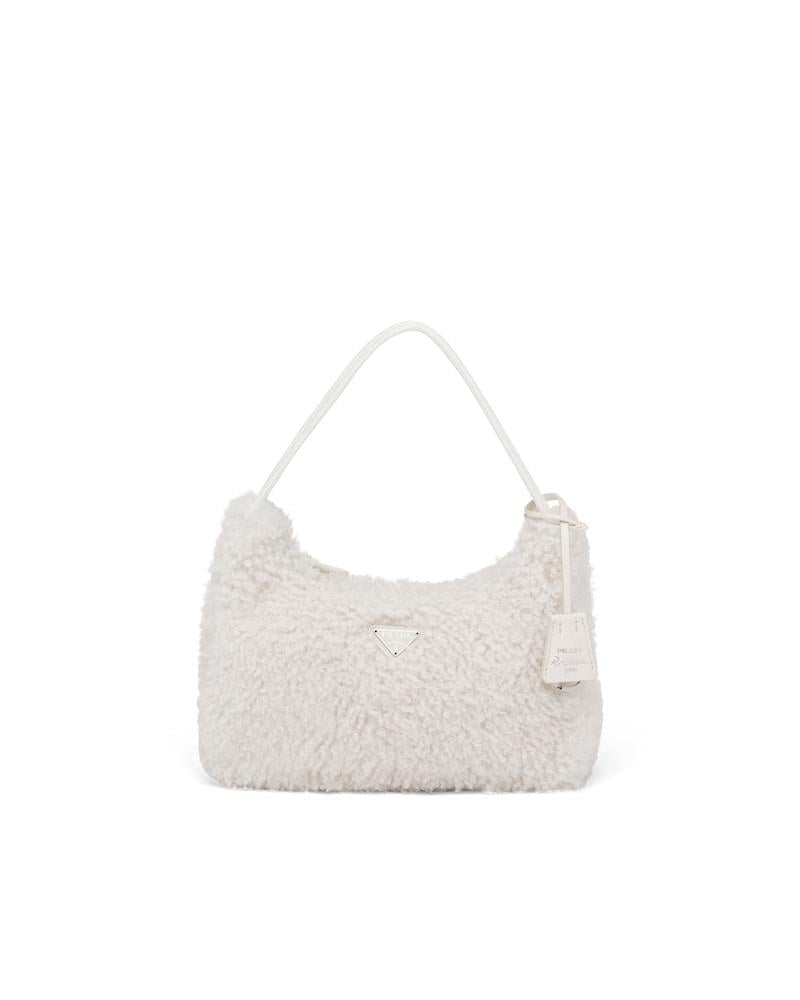 Prada Re-edition 2000 Shearling Mini-bag