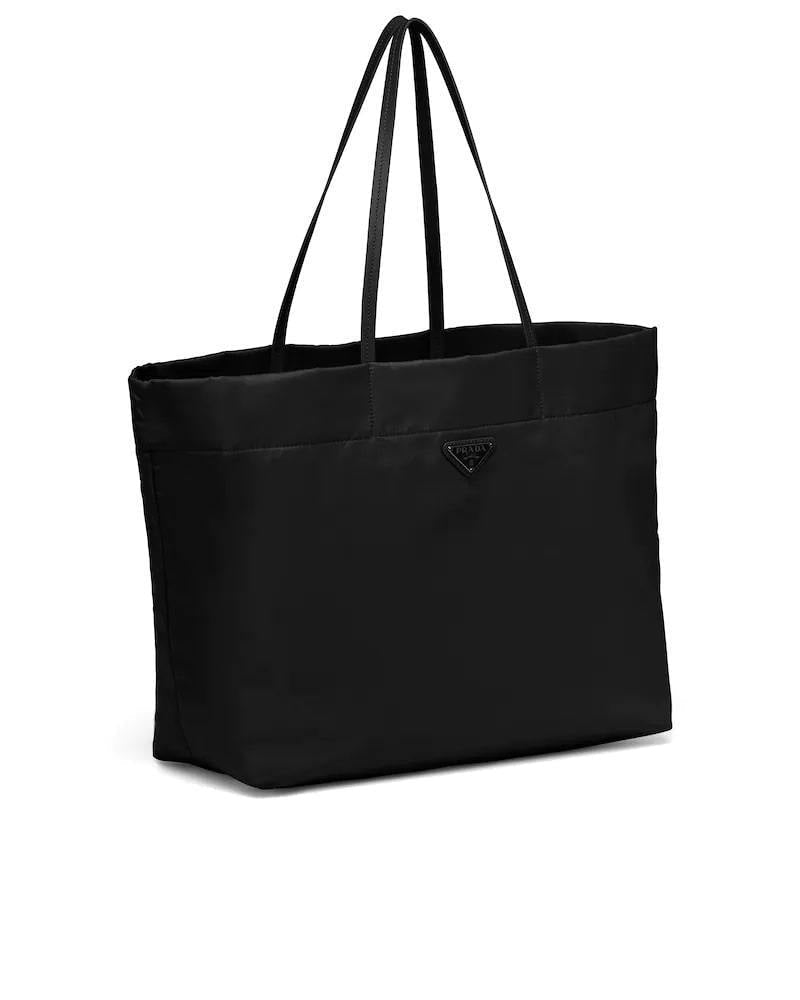 Prada Re-nylon and Saffiano Leather Tote Bag