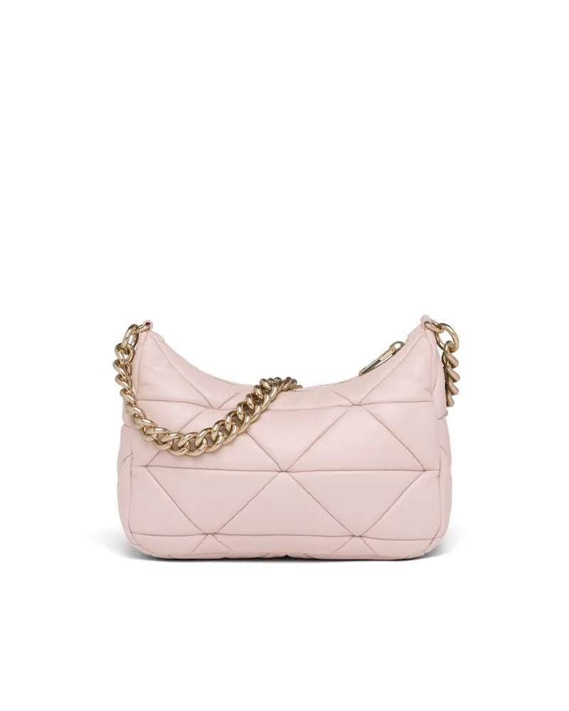 Prada System Nappa Leather Patchwork Shoulder Bag