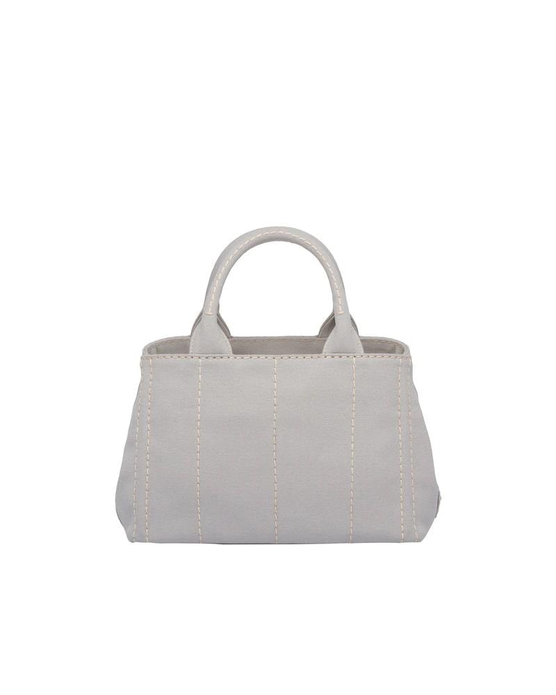Prada Small Cotton Canvas Tote