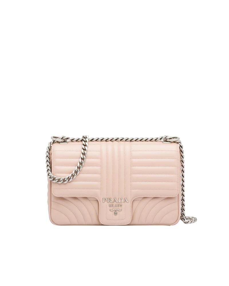 Prada Large Leather Diagramme Bag
